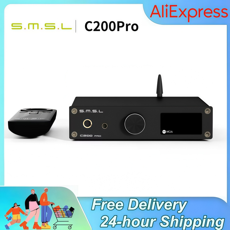 Dac With Headphone Amp Balanced - SMSL C200 Pro Decoder Headphone Amplifier