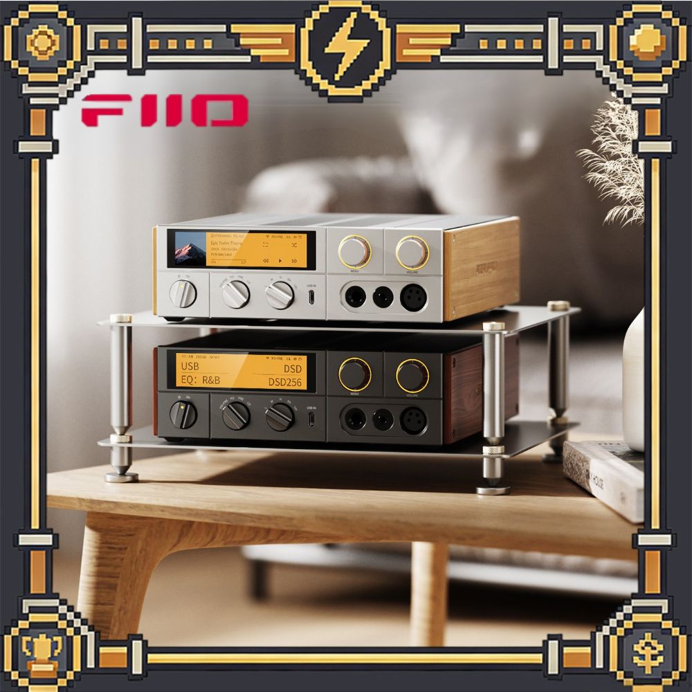 Dac With Headphone Amp Balanced - FiiO K17 R2R Desktop DAC Amp