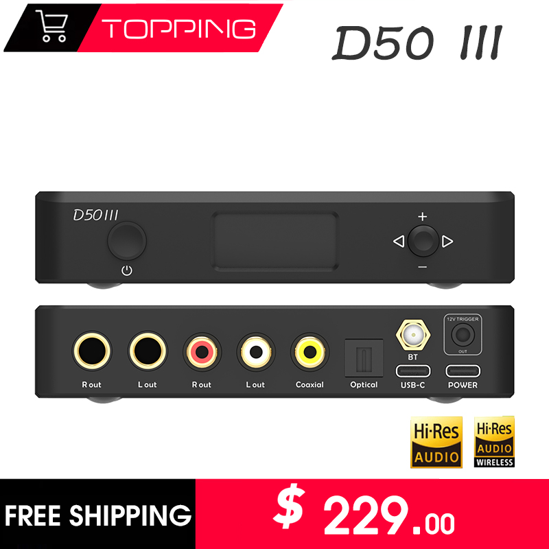 Dac Usb Coaxial Optical Bluetooth - TOPPING D50III Digital Audio Decoder HIFI