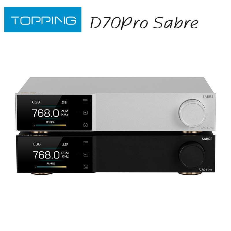 Dac Usb Coaxial Optical Bluetooth - TOPPING D70 PRO SABRE DAC ES9039SPRO