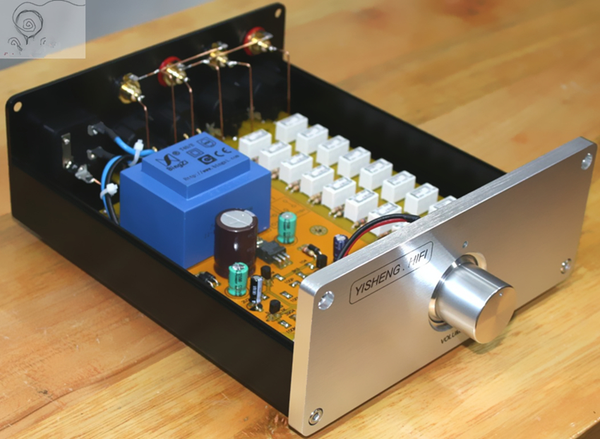 Dac Preamp Volume Control Relay - Relay volume controller balanced pre amplifier