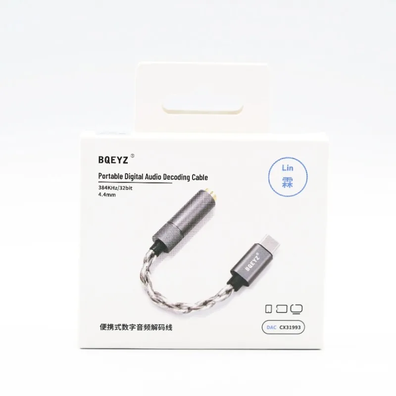 BQEYZ LIN HiFi Headphone Adapt - Portable Dac Dongle Usb C ulasan dan harga