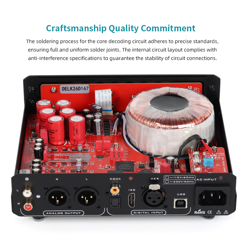 MUSICIAN DELPHINUS R2R DAC RCA - R2R Dac Balanced Xlr ulasan dan harga