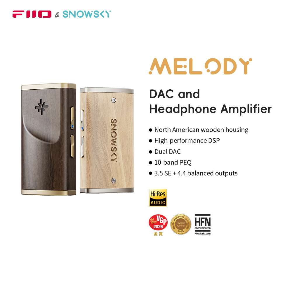 FiiO/Snowsky Melody Headphone  - Dual Ess9038 Dac ulasan dan harga