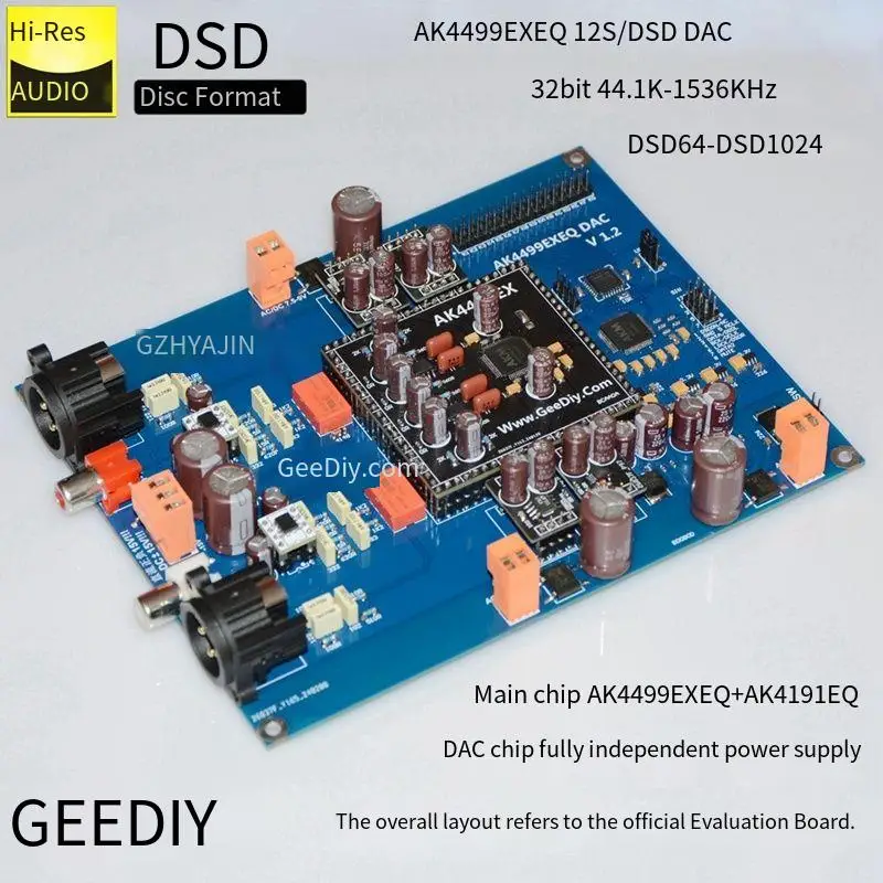Latest AK4499 EX I2S/DSD Audio - Ak4499 Dac Decoder ulasan dan harga