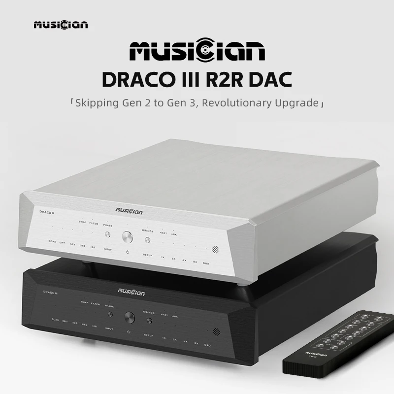 MUSICIAN Draco III R2R DAC ALT - R2R Dac Balanced Xlr ulasan dan harga