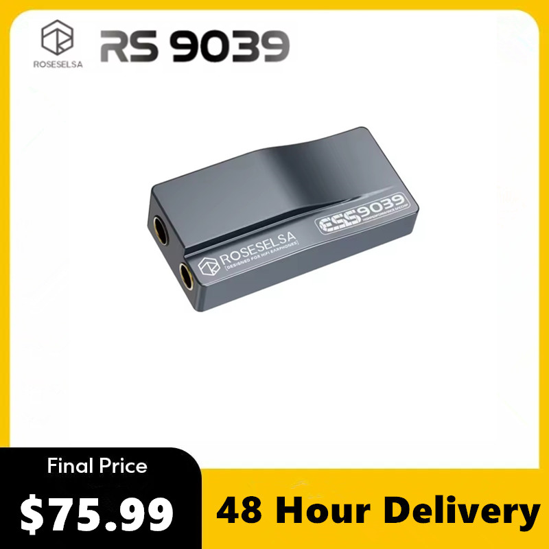ROSESELSA RS9039 Portable Flag - Dac With Headphone Amp Balanced ulasan dan harga