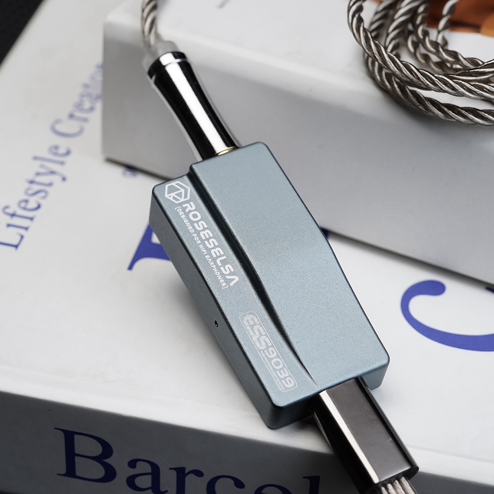 ROSESELSA RS9039 Portable Flag - Dac With Headphone Amp Balanced ulasan dan harga