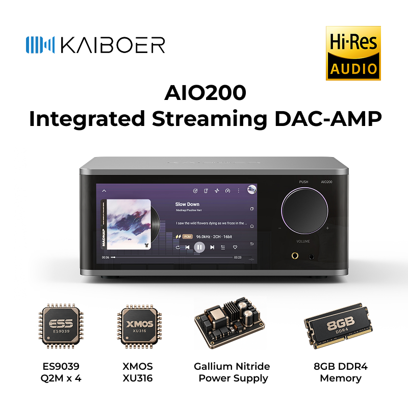 Kaiboer AIO200 All-in-One Netw - Dac Streamer Network Player ulasan dan harga