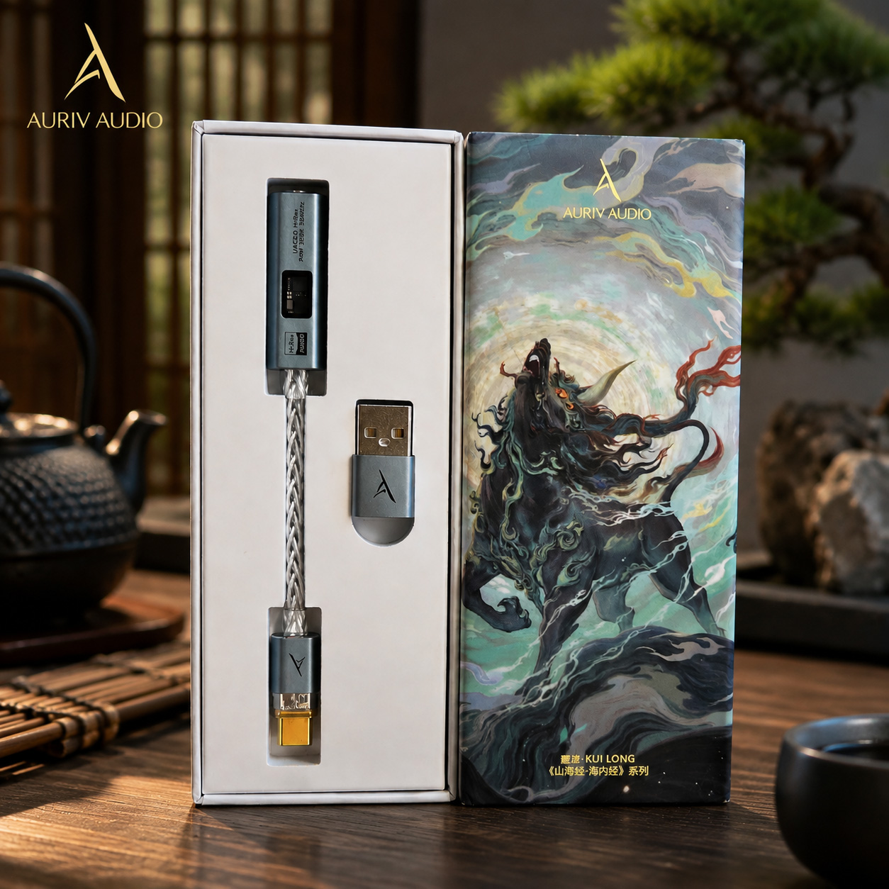 AURIV Kuilong USB‑C HiFi DAC A - Portable Dac Dongle Usb C ulasan dan harga