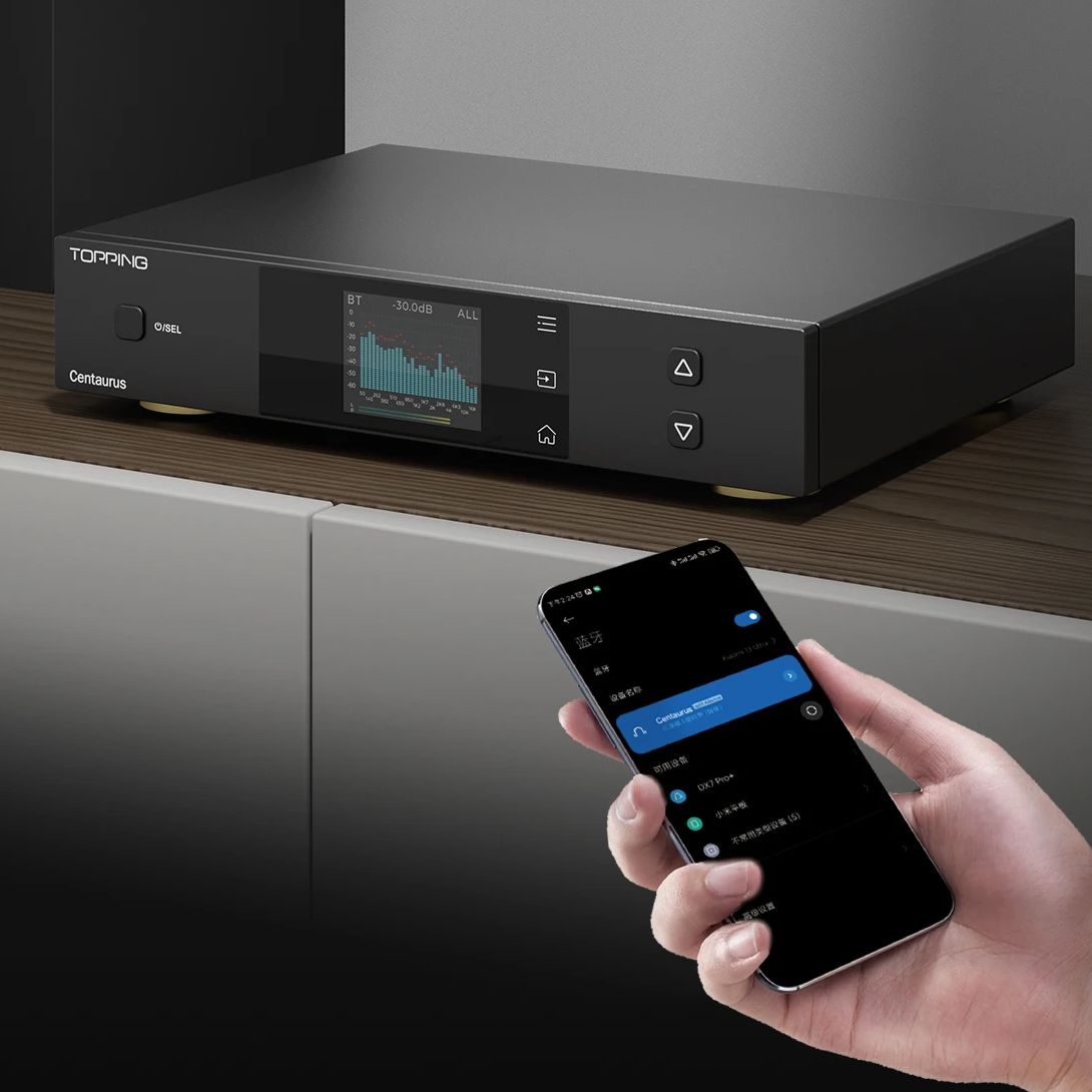 TOPPING Centaurus Desktop Full - Dac Usb Coaxial Optical Bluetooth ulasan dan harga