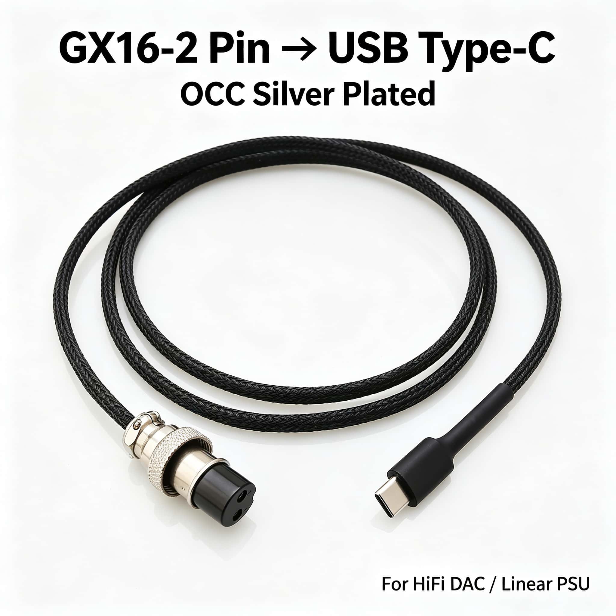 Audiocrast GX16-2 Pin to USB T - Portable Dac Dongle Usb C ulasan dan harga
