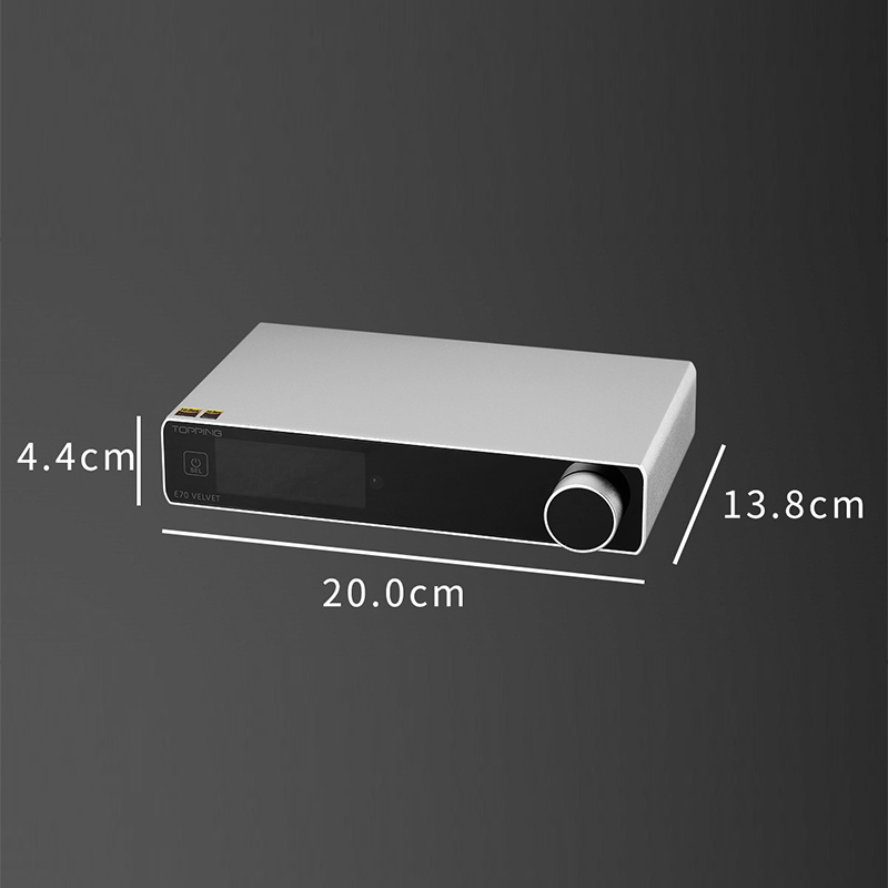 TOPPING E70 VELVET AK4499EX De - Dac Usb Coaxial Optical Bluetooth ulasan dan harga