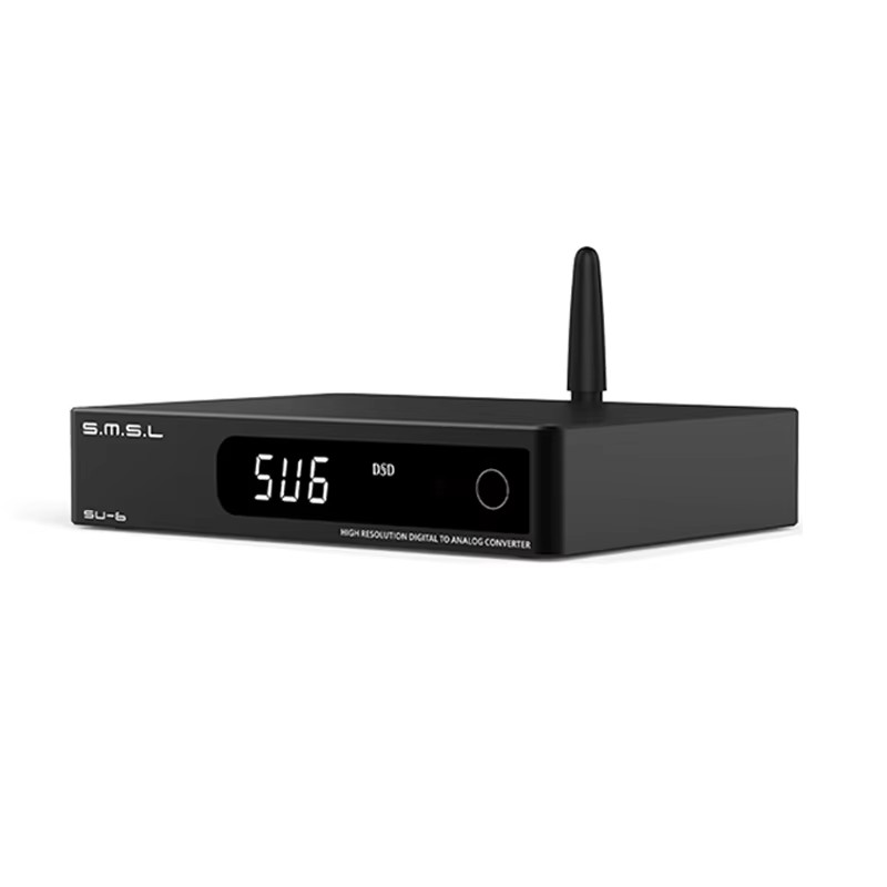 SMSL SU-6 Decoder ES9038Q2M OP - Dac Usb Coaxial Optical Bluetooth ulasan dan harga