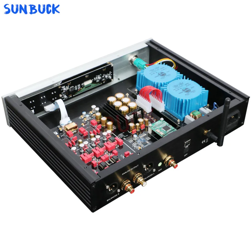 SUNBUCK DA380 dual-core fully  - Dac Es9038Pro Usb ulasan dan harga