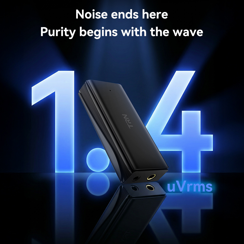 TRN WAVE Portable Bluetooth Au - Dac With Headphone Amp Balanced ulasan dan harga