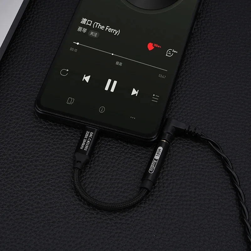FRANSUN T2 USB-C to 3.5mm DAC  - Portable Dac Dongle Usb C ulasan dan harga