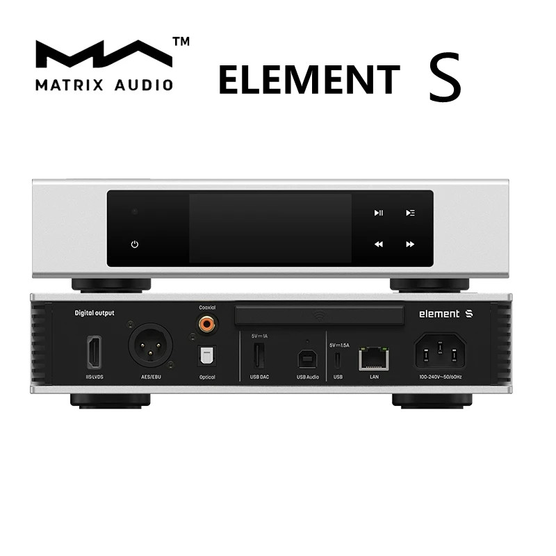 MATRIX Element S Music Streame - Dac Streamer Network Player ulasan dan harga