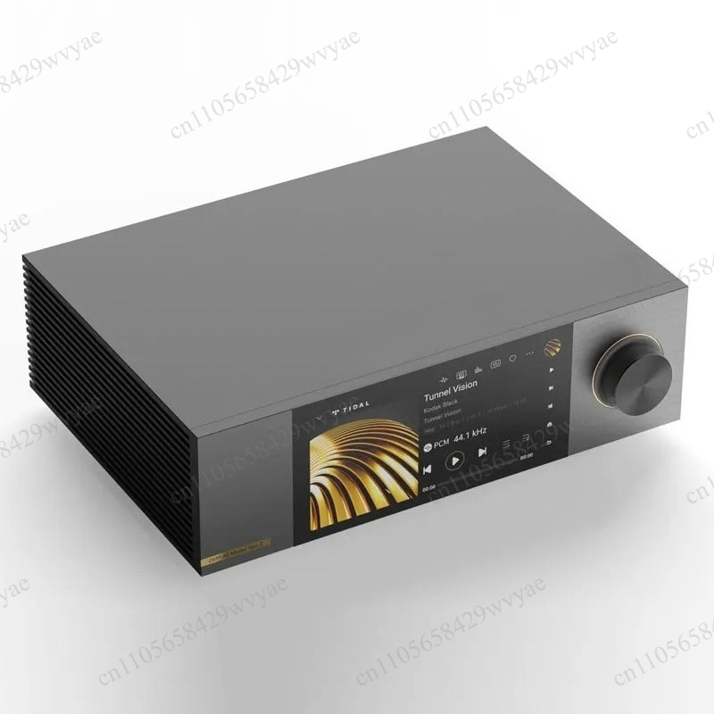 Black Desktop Hi‑Fi Network Mu - Dac Streamer Network Player ulasan dan harga