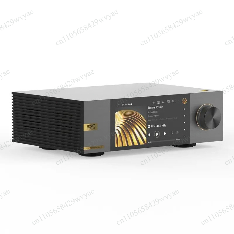 Black Desktop Hi‑Fi Network Mu - Dac Streamer Network Player ulasan dan harga