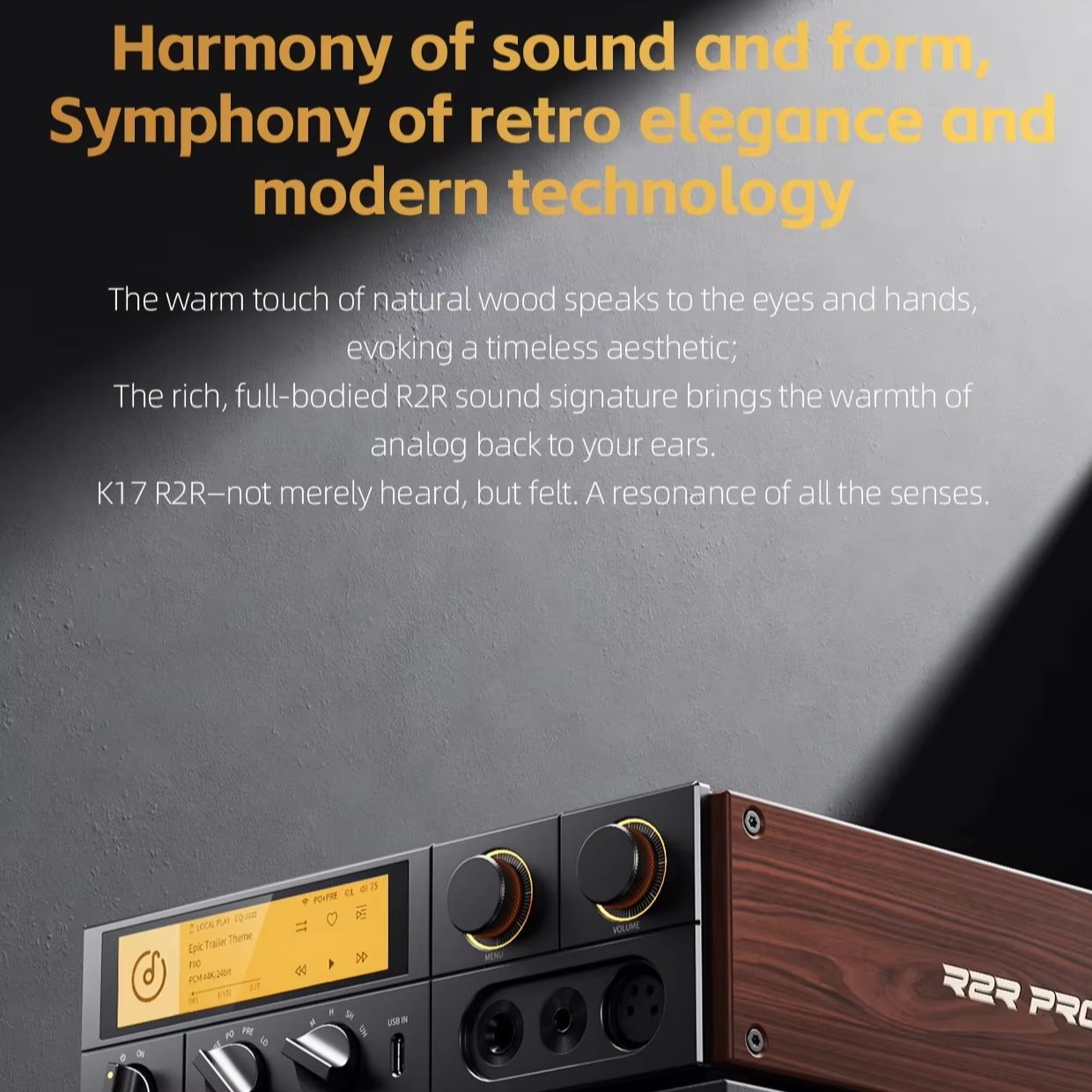 FIIO K17 R2R Desktop AMP Headp - R2R Dac Balanced Xlr ulasan dan harga