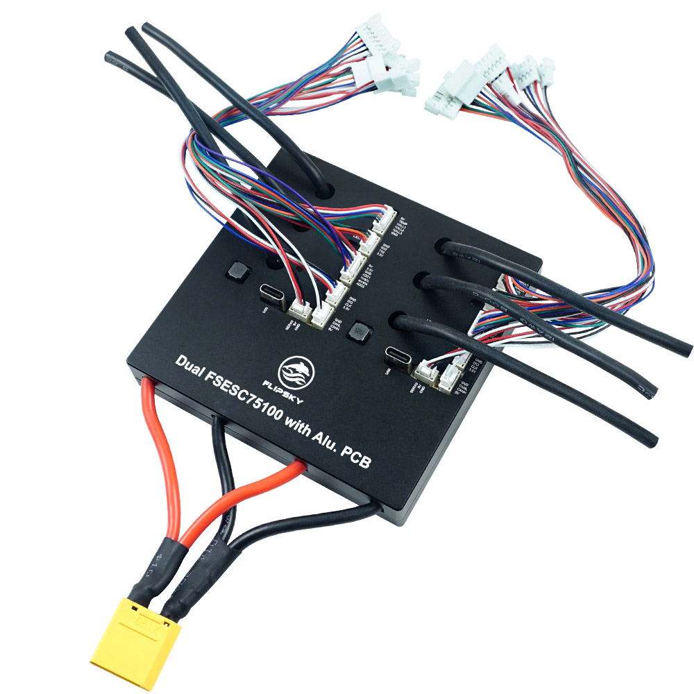 Flipsky Dual 75100 With Alumin - Dual Ess9038 Dac ulasan dan harga