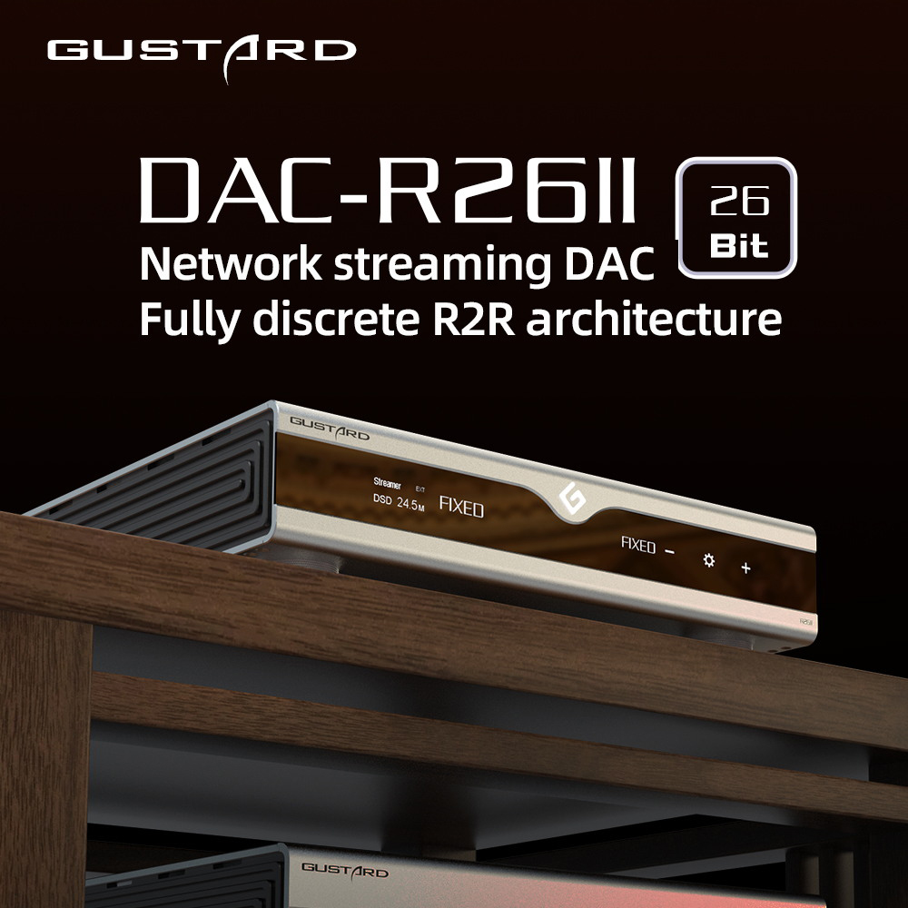 GUSTARD DAC-R26II HIFI Digital - R2R Dac Balanced Xlr ulasan dan harga
