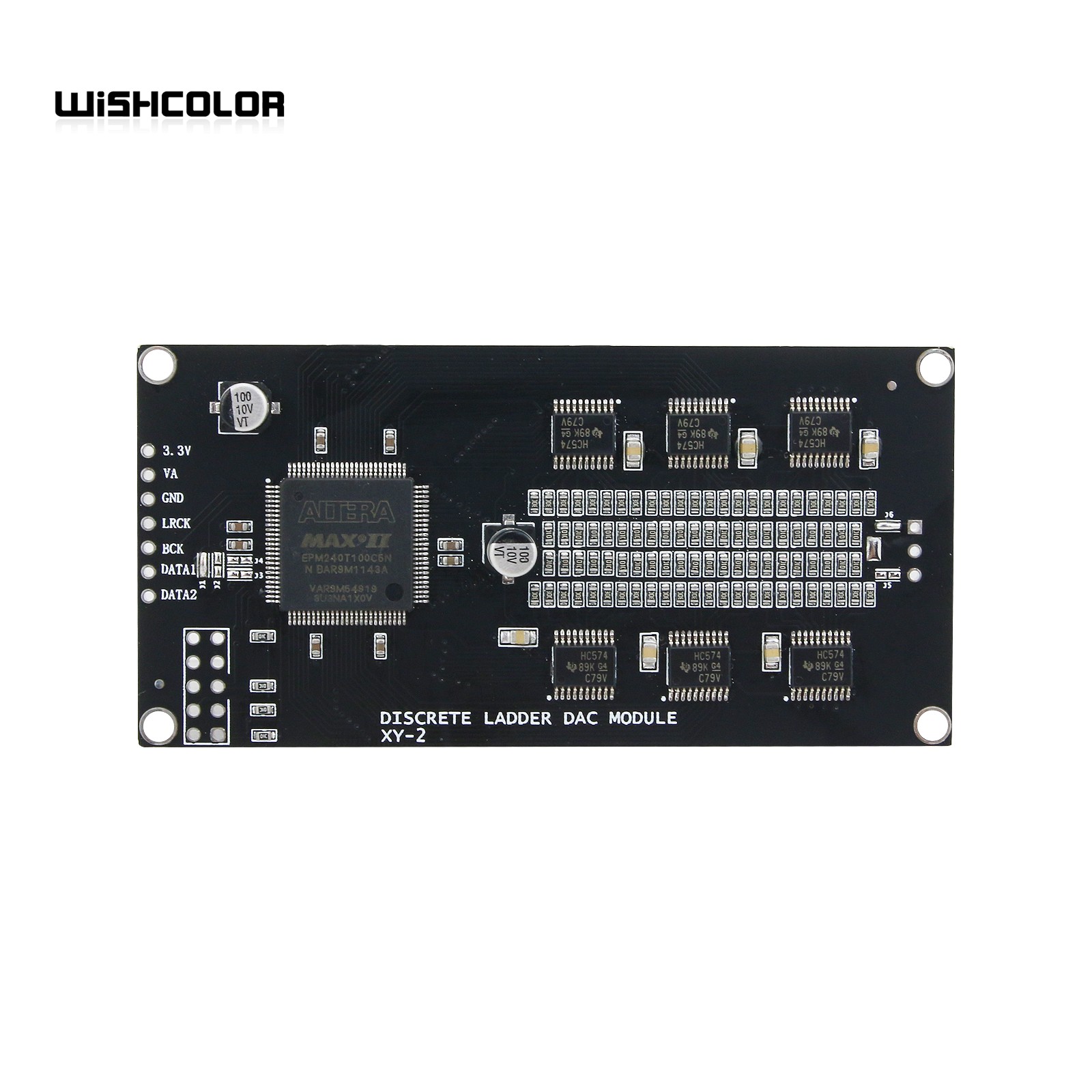 Wishcolor 2pcs XY-2 Discrete L - R2R Ladder Dac 24Bit ulasan dan harga
