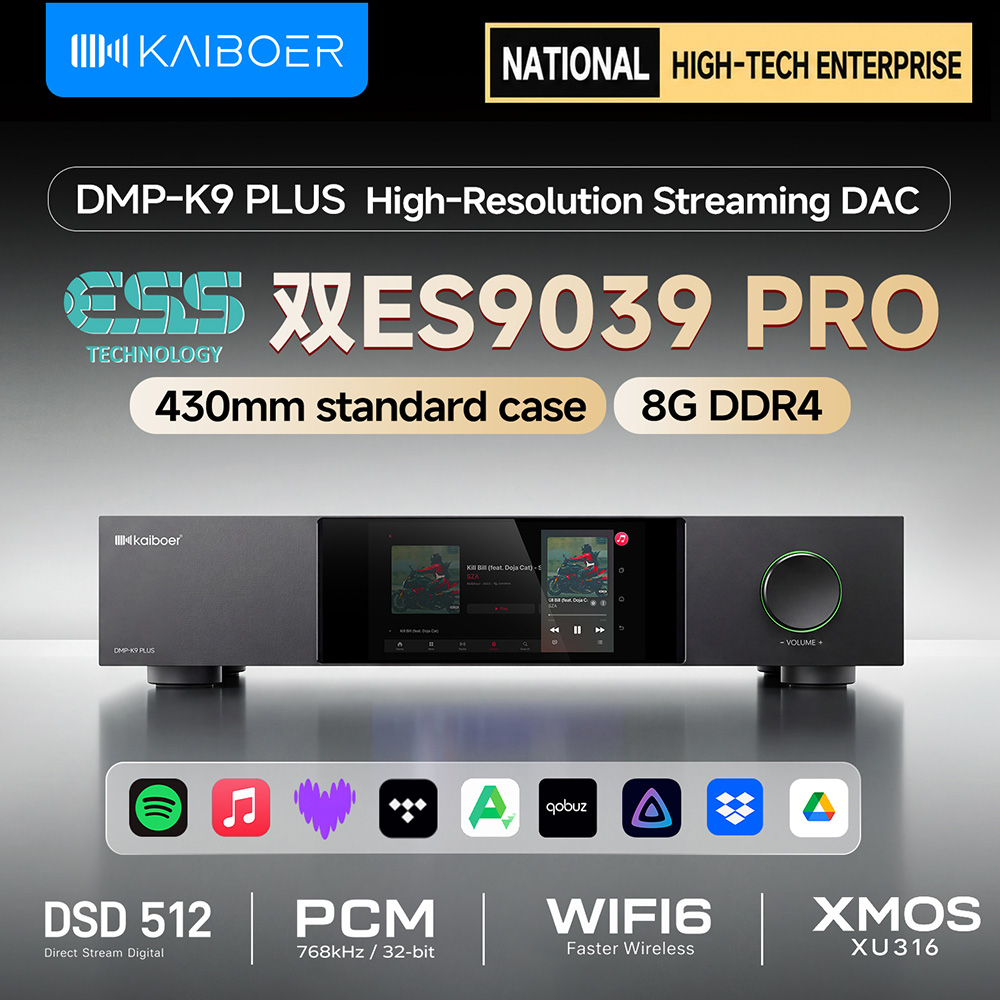 Kaiboe DMP-K9PLUS Hi-Fi Music  - Dac Streamer Network Player ulasan dan harga