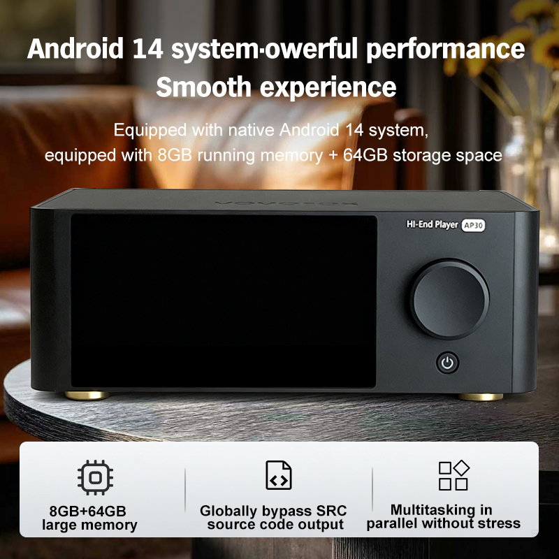VOVOFOX AP30 HiFi Network Stre - Dac Streamer Network Player ulasan dan harga