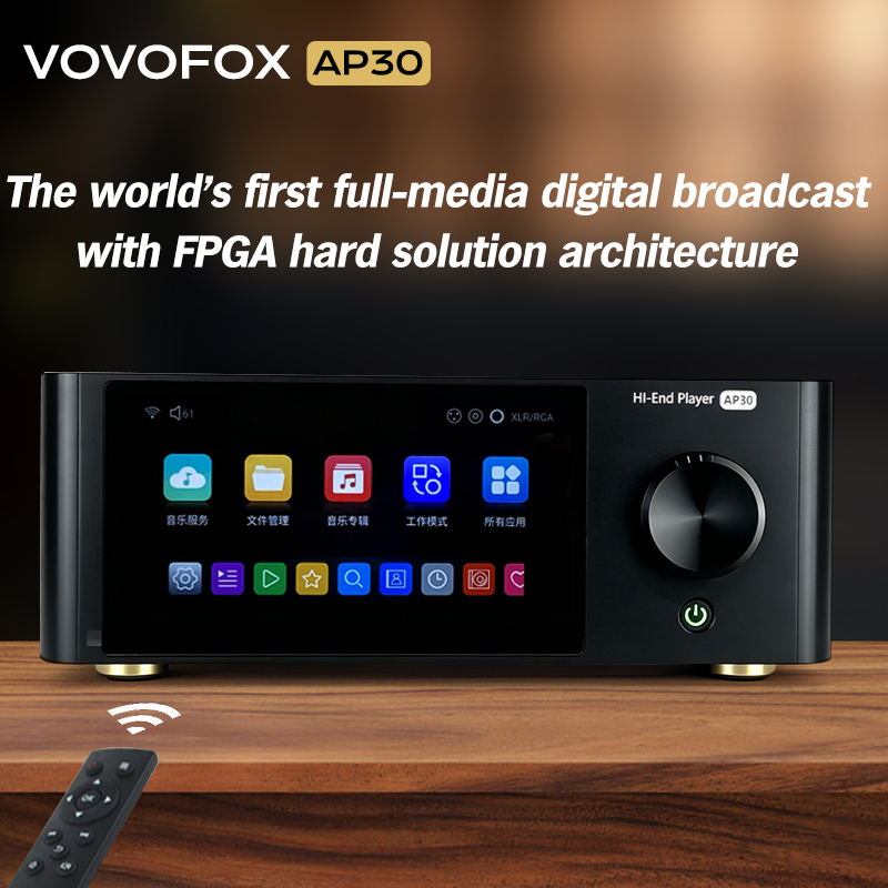 VOVOFOX AP30 HiFi Network Stre - Dac Streamer Network Player ulasan dan harga
