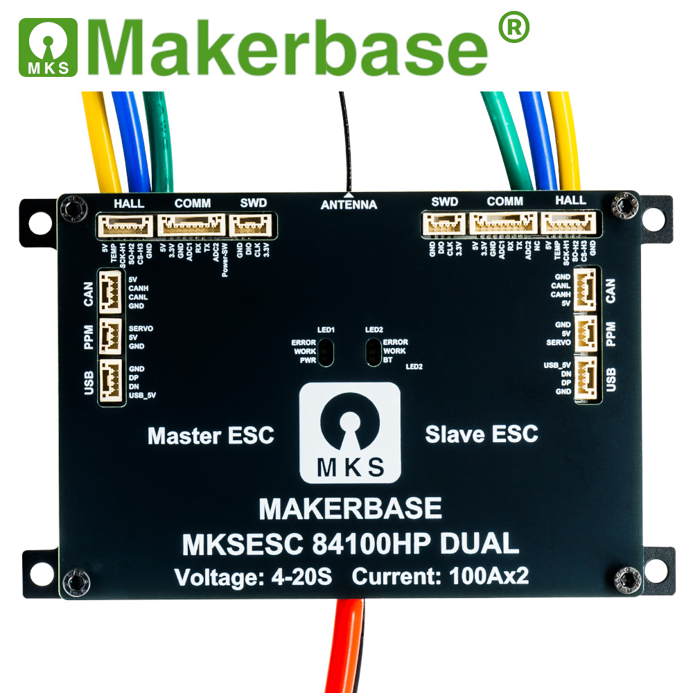 Makerbase Dual Drive VESC Cont - Dual Ess9038 Dac ulasan dan harga