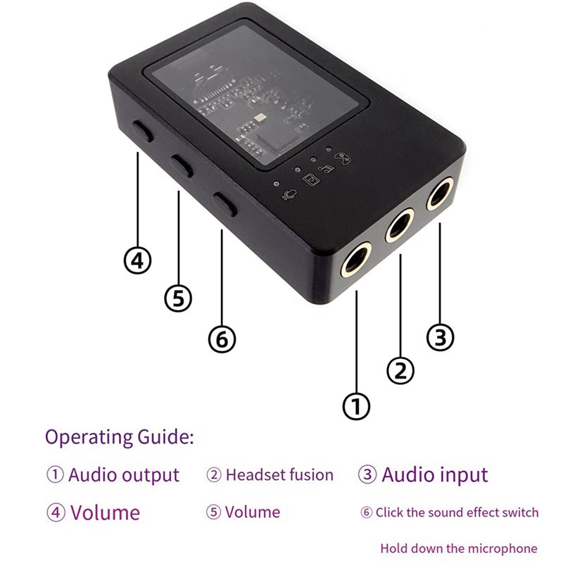 B27B For Gaming Streaming Comp - Portable Dac Dongle Usb C ulasan dan harga