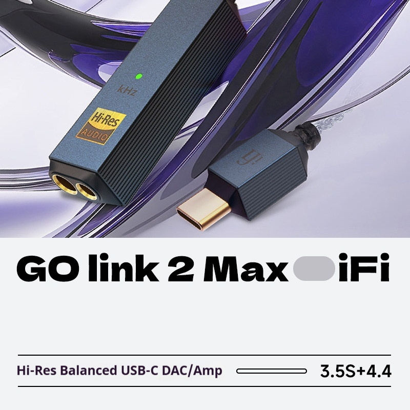 iFi Audio GO link 2 Max Hi‑Res - Portable Dac Dongle Usb C ulasan dan harga