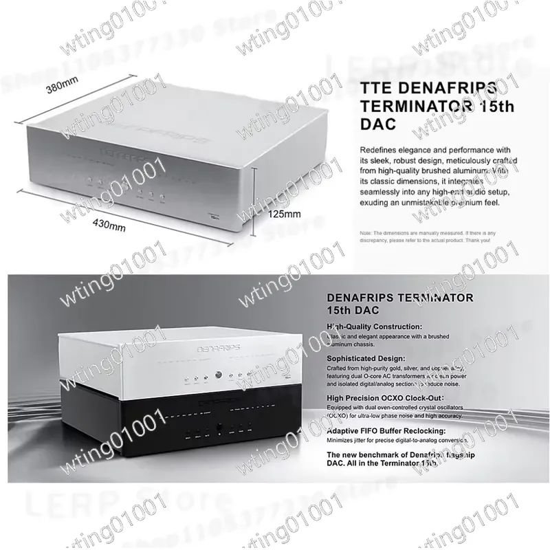 for DENAFRIPS TERMINATOR 15TH  - R2R Dac Balanced Xlr ulasan dan harga