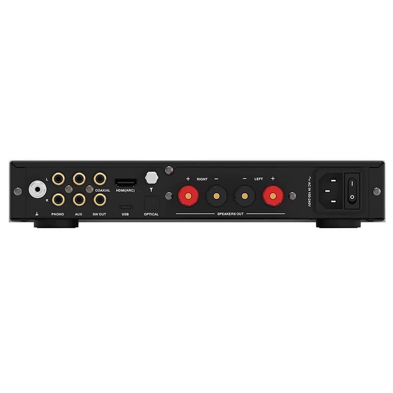 SMSL AS400 Power Amplifier DAC - Dac Usb Coaxial Optical Bluetooth ulasan dan harga
