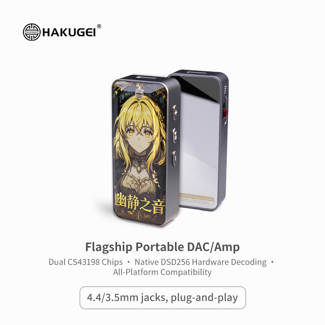 HAKUGEI Quiet Sound Portable U - Portable Dac Dongle Usb C ulasan dan harga