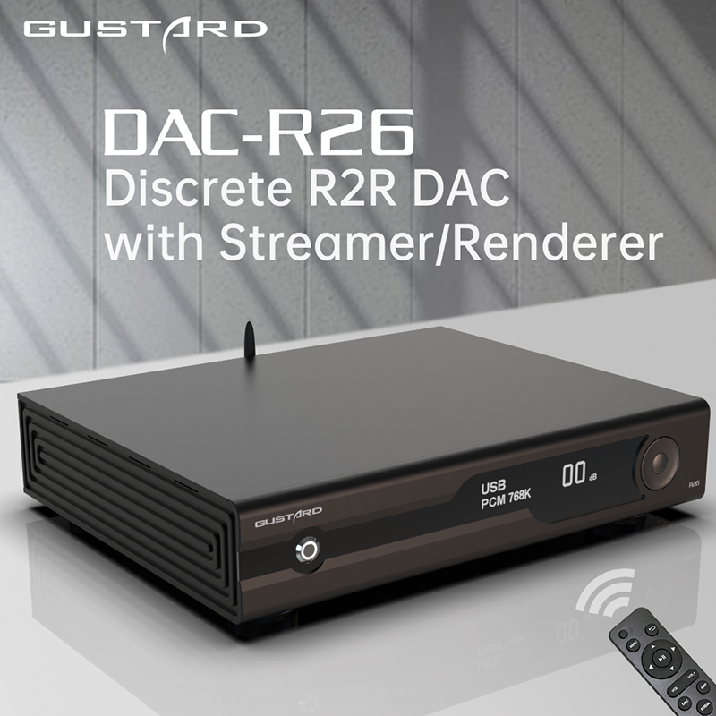 Gustard DAC-R26 Discrete R2R D - R2R Dac Balanced Xlr ulasan dan harga
