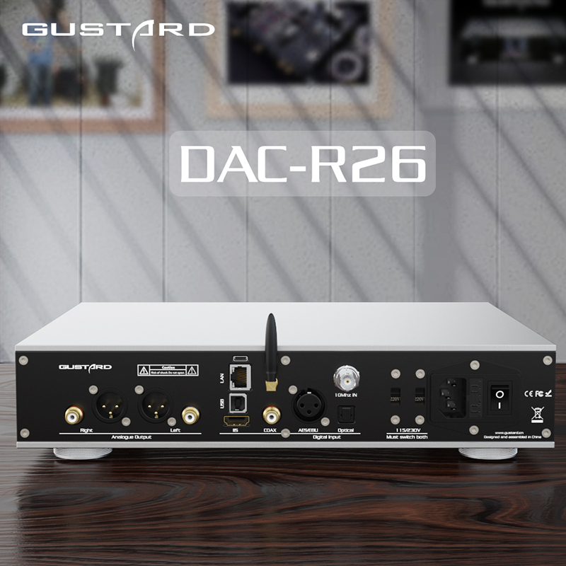 Gustard DAC-R26 Discrete R2R D - R2R Dac Balanced Xlr ulasan dan harga