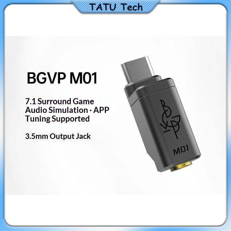 BGVP M01 Portable Lossless USB - Portable Dac Dongle Usb C ulasan dan harga