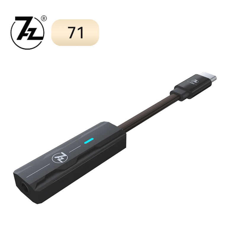 7HZ 71 Mobile DAC DONGLE AK437 - Portable Dac Dongle Usb C ulasan dan harga