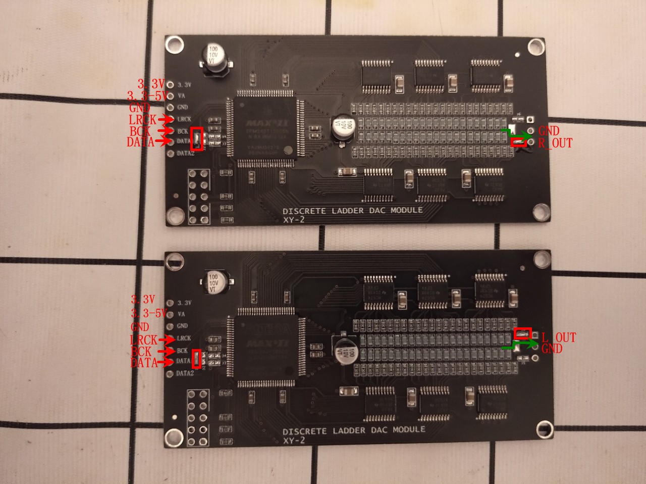 New Discrete R2R Module XY-2 D - R2R Ladder Dac 24Bit ulasan dan harga