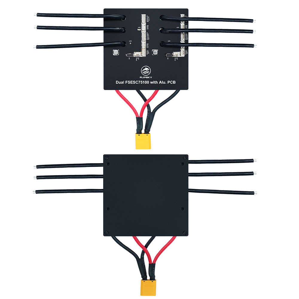 Flipsky Dual 75100 With Alumin - Dual Ess9038 Dac ulasan dan harga