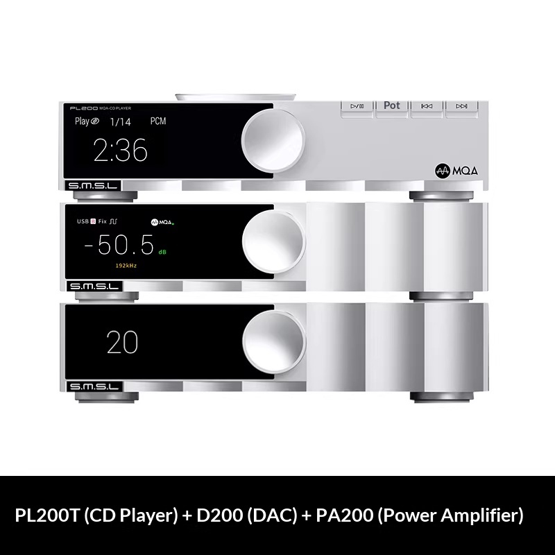 SMSL D200 Audio Decoder ROHMBD - Dac Usb Coaxial Optical Bluetooth ulasan dan harga