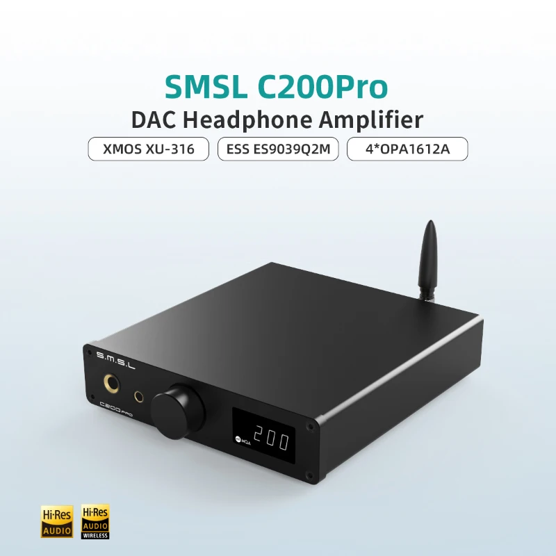 C200PRO C200 PRO MQA LDAC DSD5 - Dac With Headphone Amp Balanced ulasan dan harga